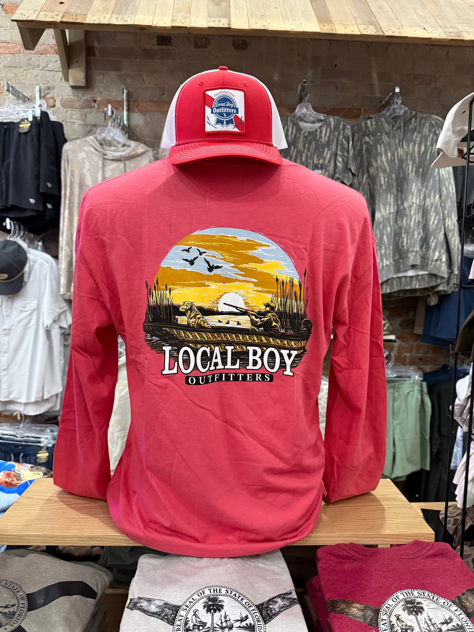 Local Boy Long Sleeve Sunset Hunt Tee