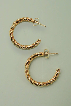Gold Hoop Earrings