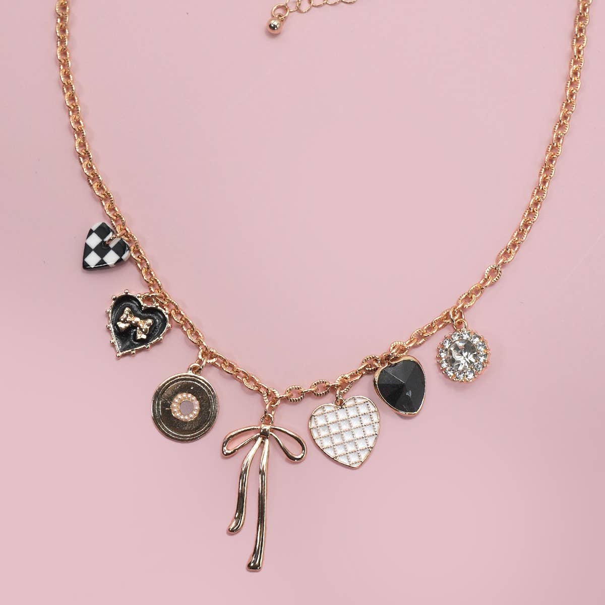 Racing To You Charm Necklace