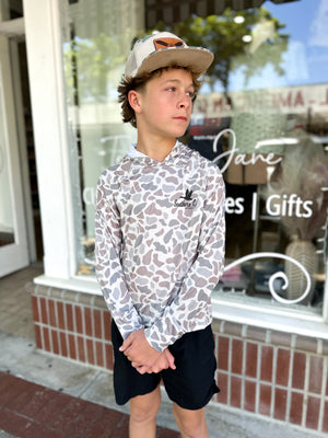 Youth Southern Cut Pro Hoodie - Desert Camo