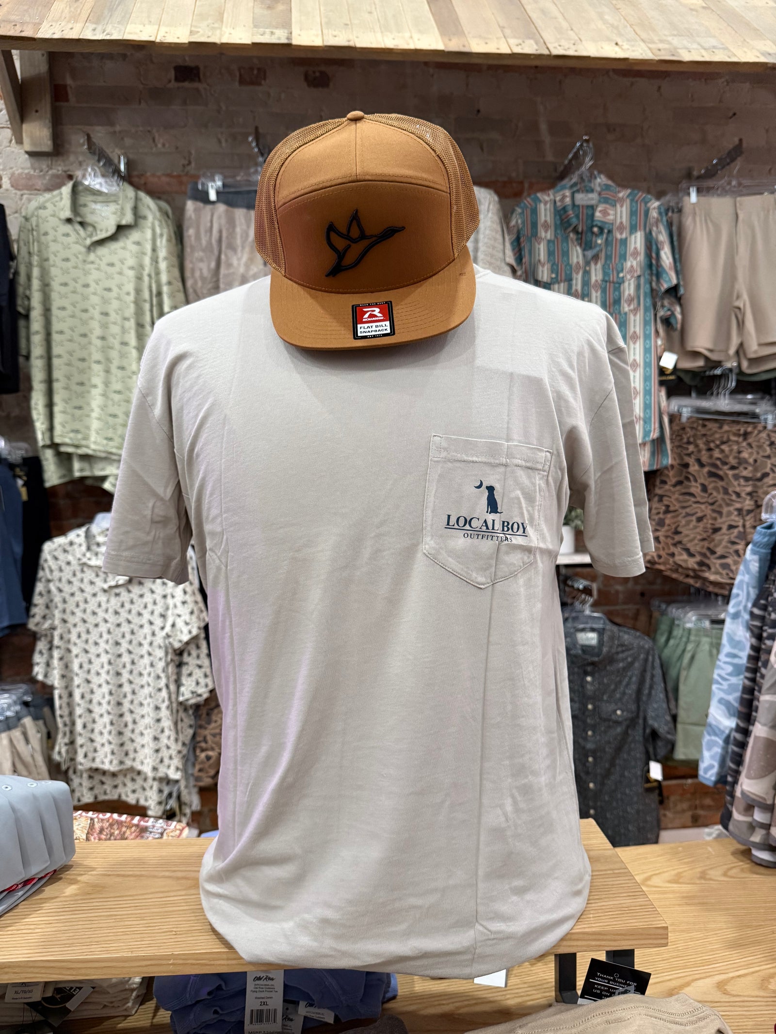 Local Boy Buster SS Tee - Silver