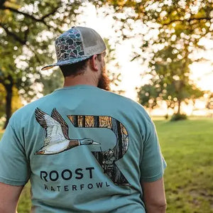 Roost Waterfowl Logo Tee - Adult