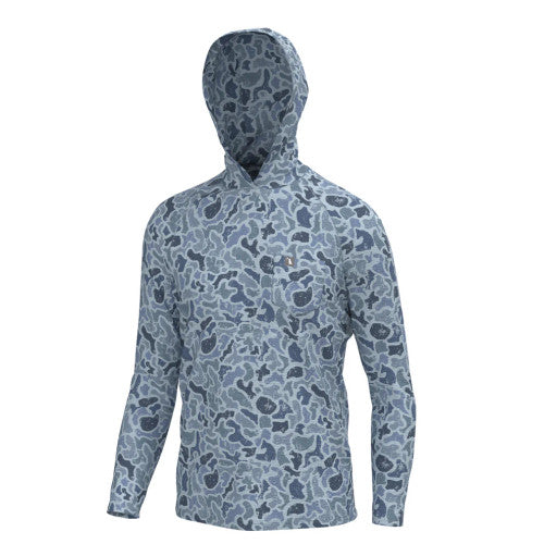 Local Boy Heather Blend Hoodie - Distressed LCF Cobalt