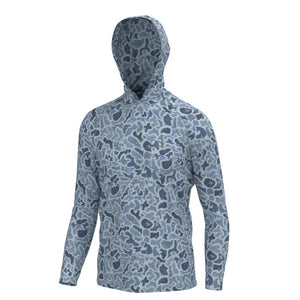 Local Boy Heather Blend Hoodie - Distressed LCF Cobalt