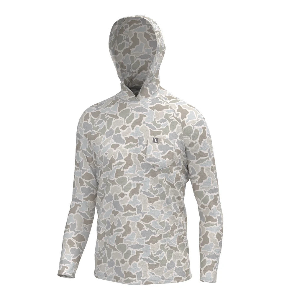 Local Boy Heather Blend Hoodie - Saltwater Camo