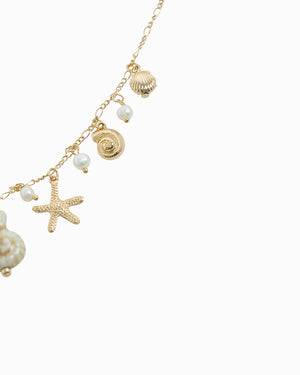 Mermaid Treasure Charm Necklace