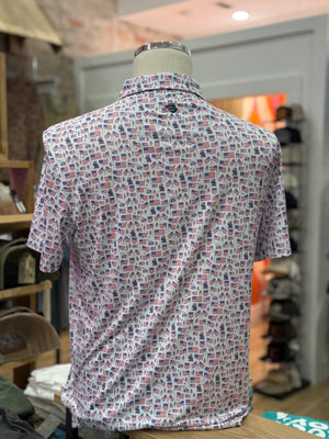 Burlebo Performance Polo - Old Glory