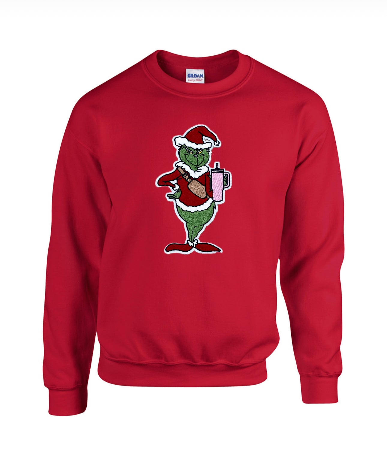Sassy Grinch Patch Pullover - PREORDER