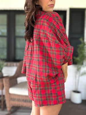 Joyce Plaid 2-piece Set