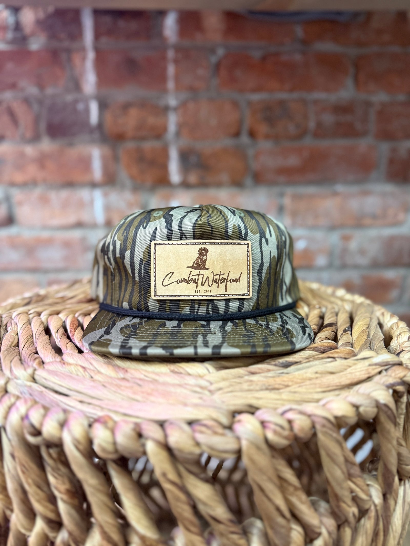 Lab Patch Rope Hat - Bottomland Camo