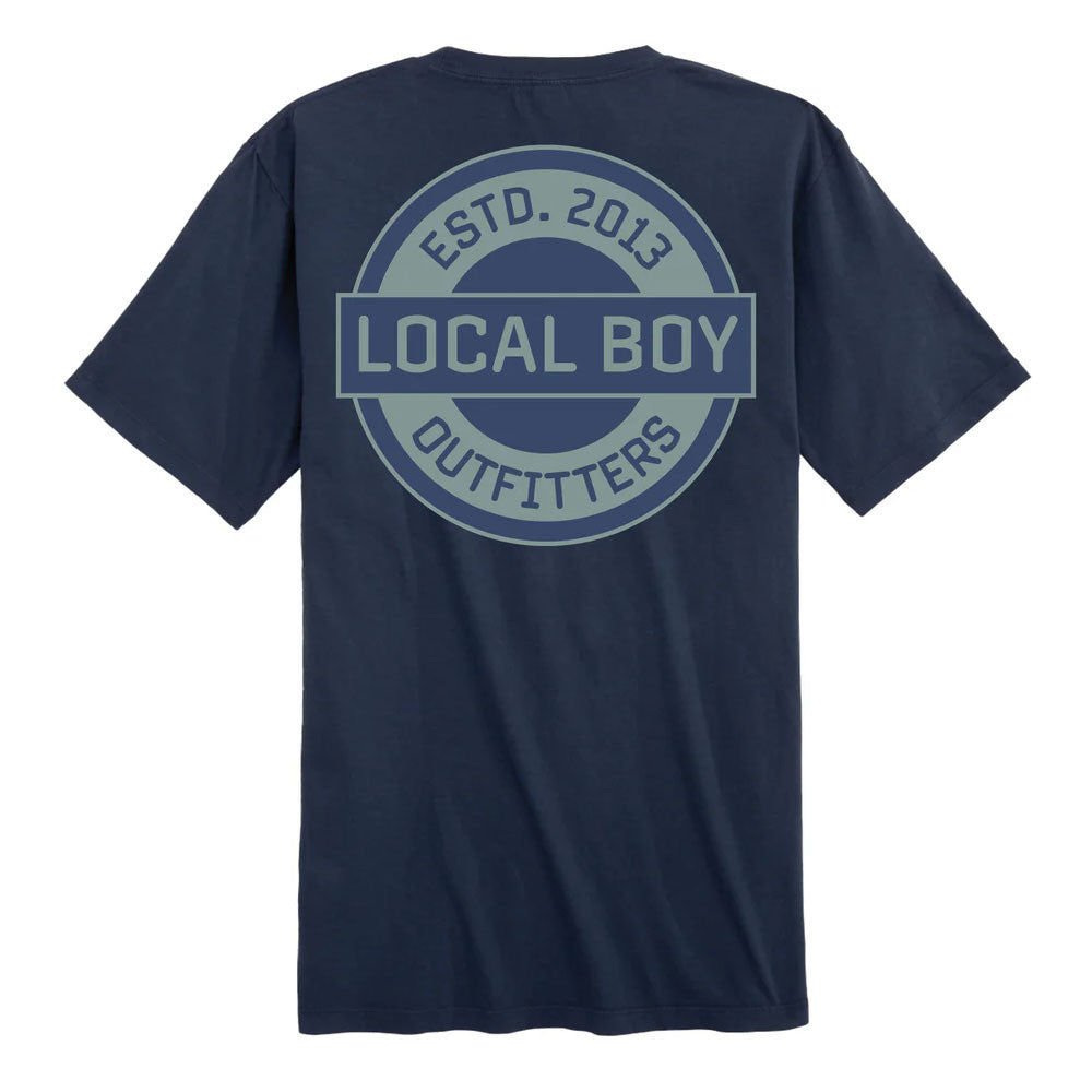 Local Boy Local Orb SS Tee - China Blue