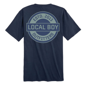 Local Boy Local Orb SS Tee - China Blue