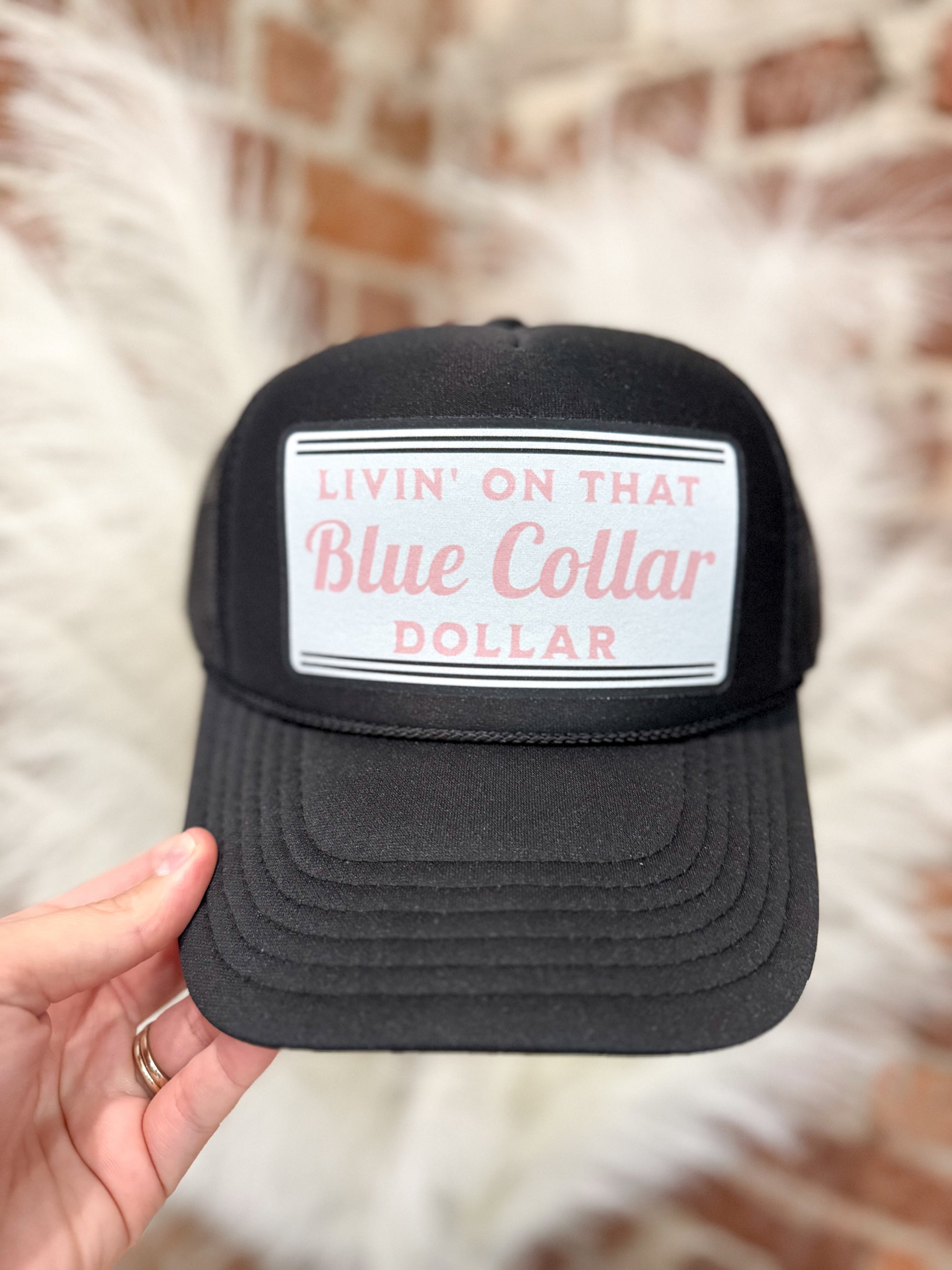 Blue Collar Dollar Trucker Hat