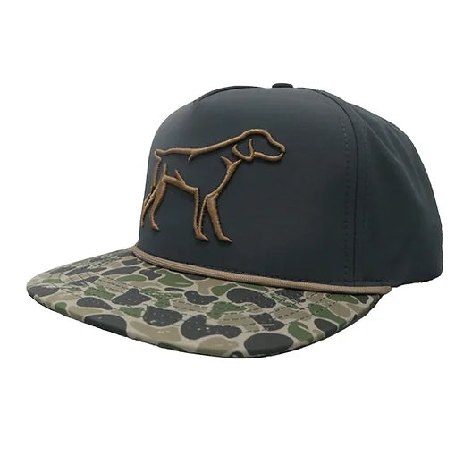 Fieldstone Grey Camo Bill Performance Rope Hat
