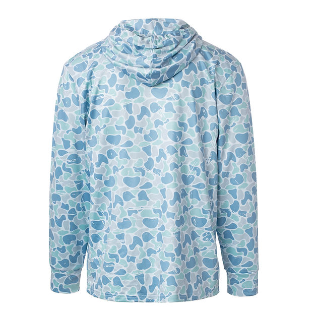 Saltwater Camo Performance Hoodie - Youth & Adult