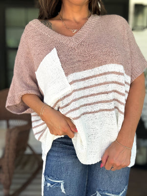 Dani Oversized Knit Top