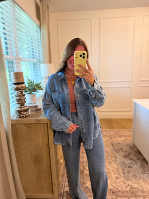 Franklin Washed Chambray Button Down