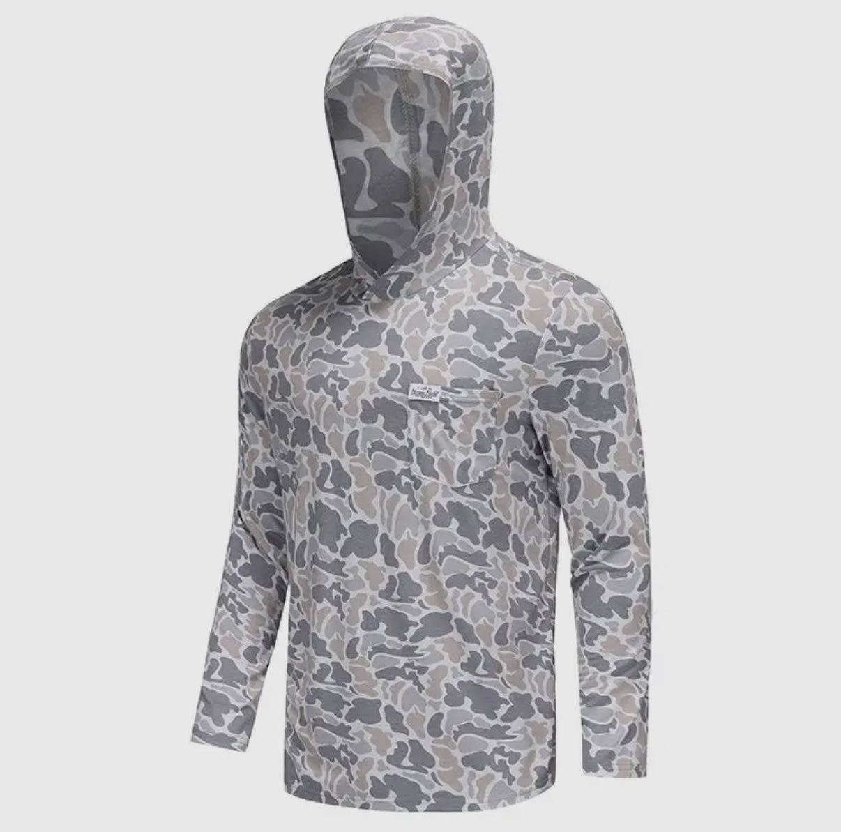 Honey Hole Performance Hoodie - Smoke Camo