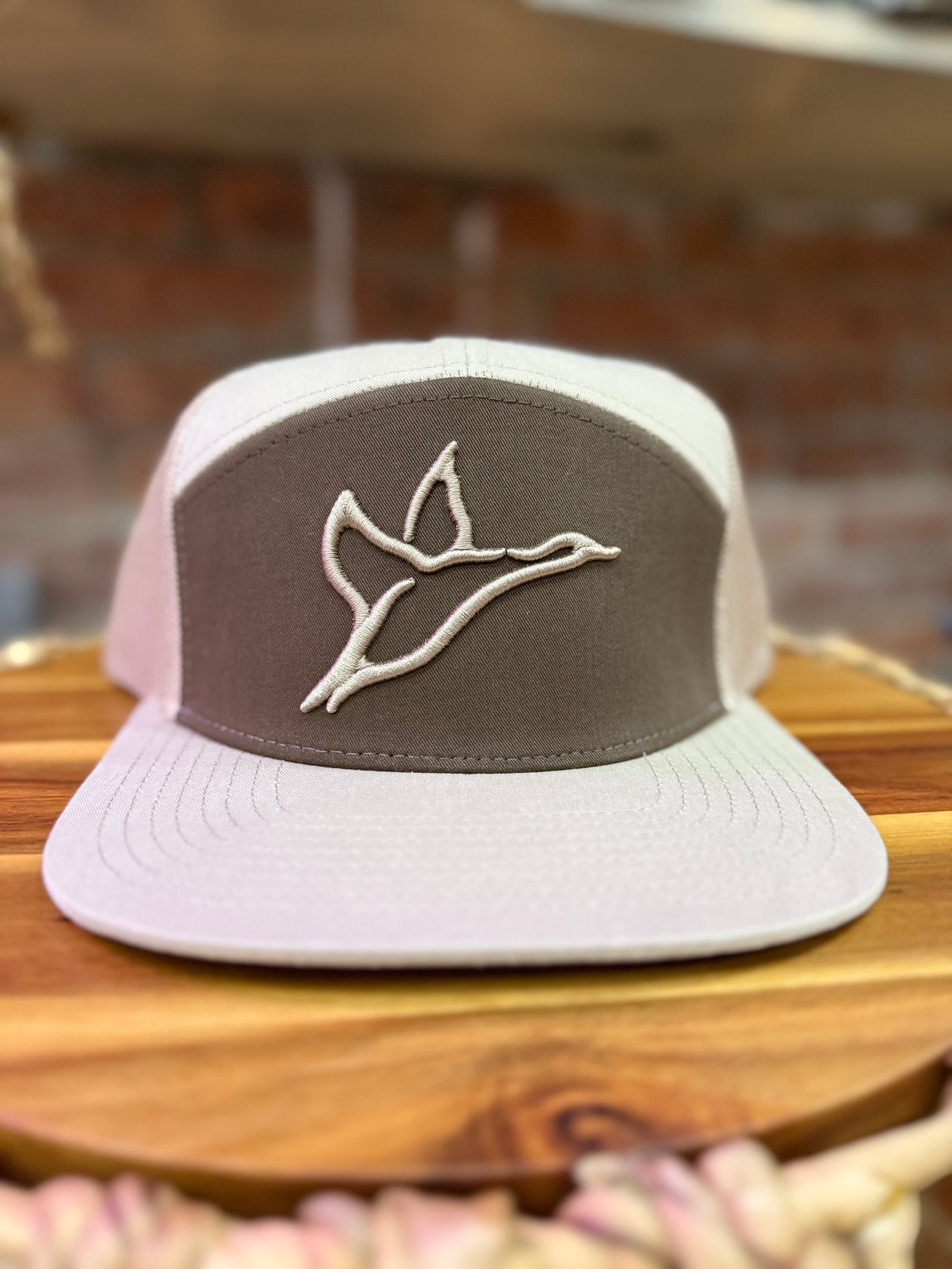 7 Panel Khaki/Coffee