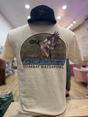 Combat Waterfowl Brushline Mallard Tee