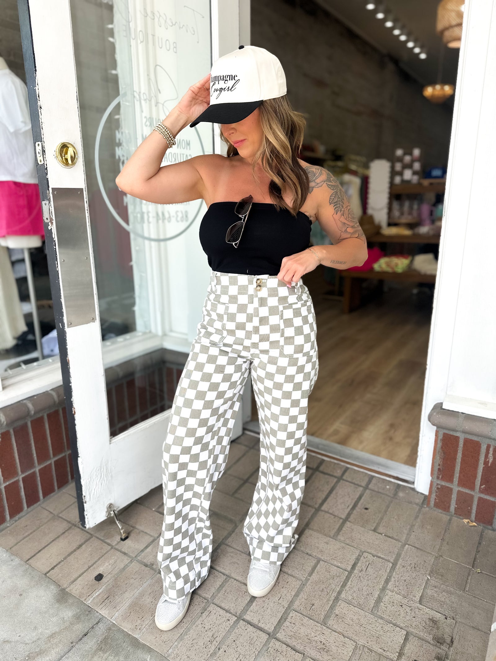 Letting Go Tube Top ONE SIZE - Black