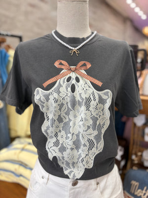 Girly Ghost Comfort Colors Tee