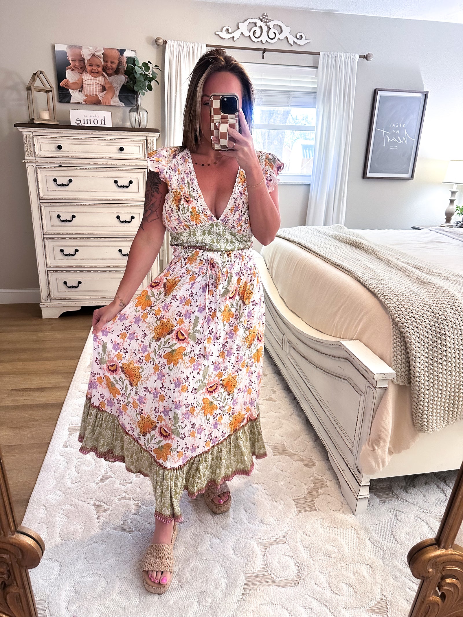 Limitless Love Ruffle Hem Maxi Skirt