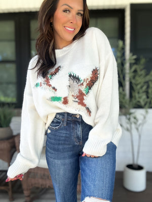 Duck Queen Sweater - Cream