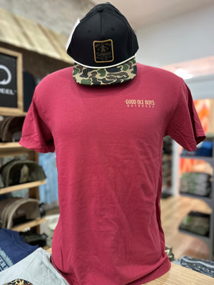 GOB Cowboy Skull Tee - Maroon