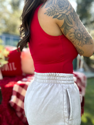 DOORBUSTER - Brandi Bodysuit - Ruby