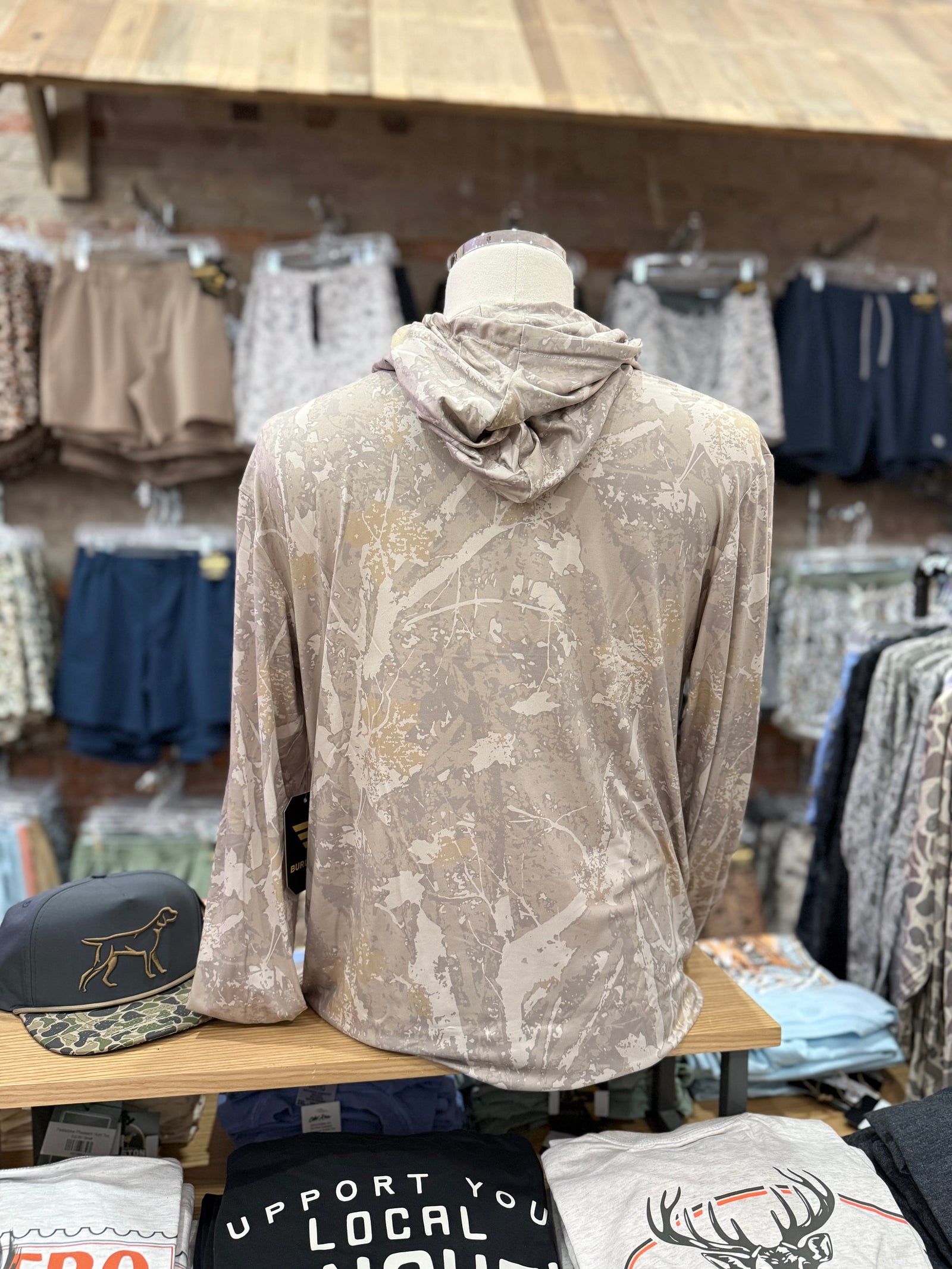 Burlebo Performance Hoodie - Drifter Camo
