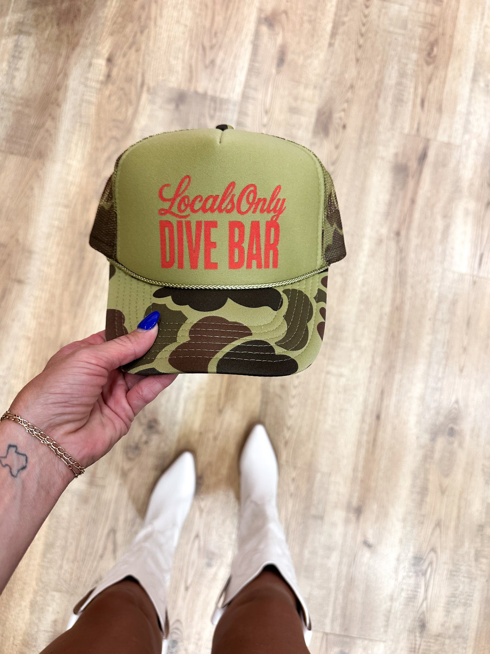 Locals Only Dive Bar Trucker Hat