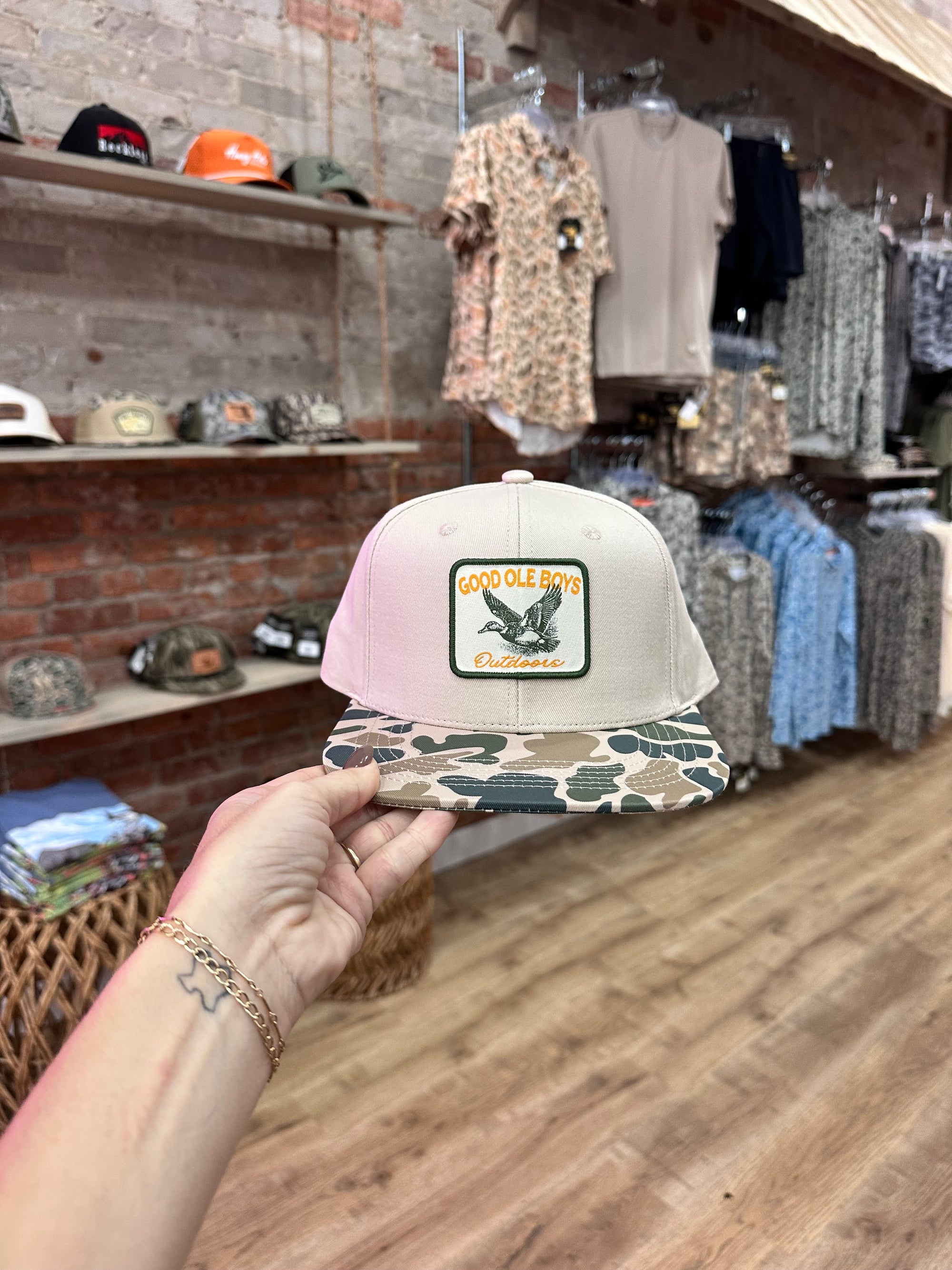 Good Ole Boys Camo Bill Mallard Hat