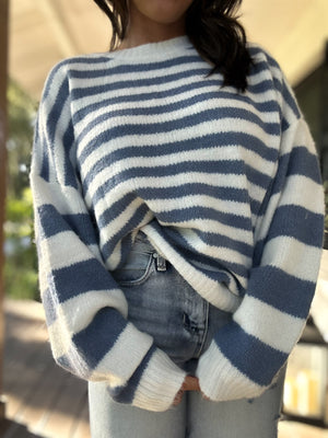Becca Striped Sweater