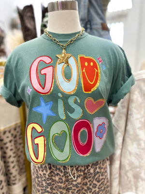 God Is Good Comfort Colors Tee