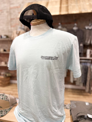 Southern Cut Mahi Perfect Fit Tee - Sky Blue