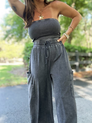 Scarlett Lounge Jumpsuit- Black