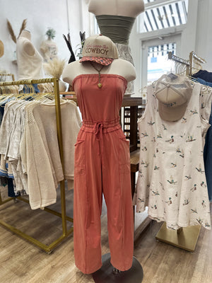 Caitlyn Strapless Jumpsuit