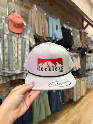 Good Ole Boys Mountain Gray/Red Hat