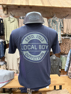 Local Boy Local Orb SS Tee - China Blue