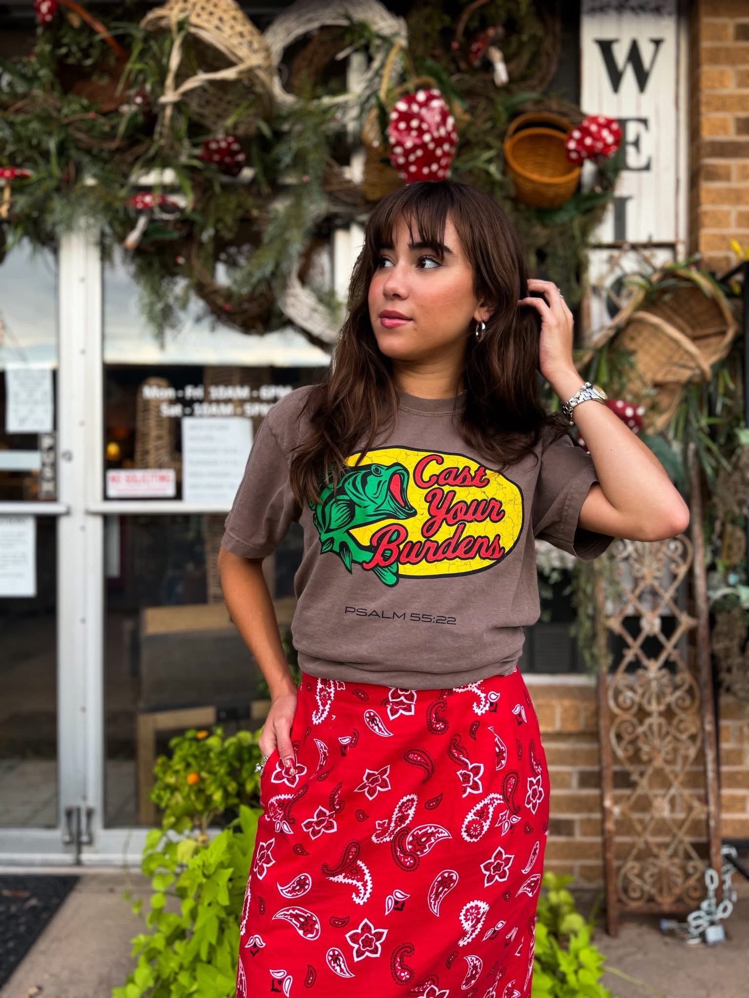 Cast Your Burdens Tee