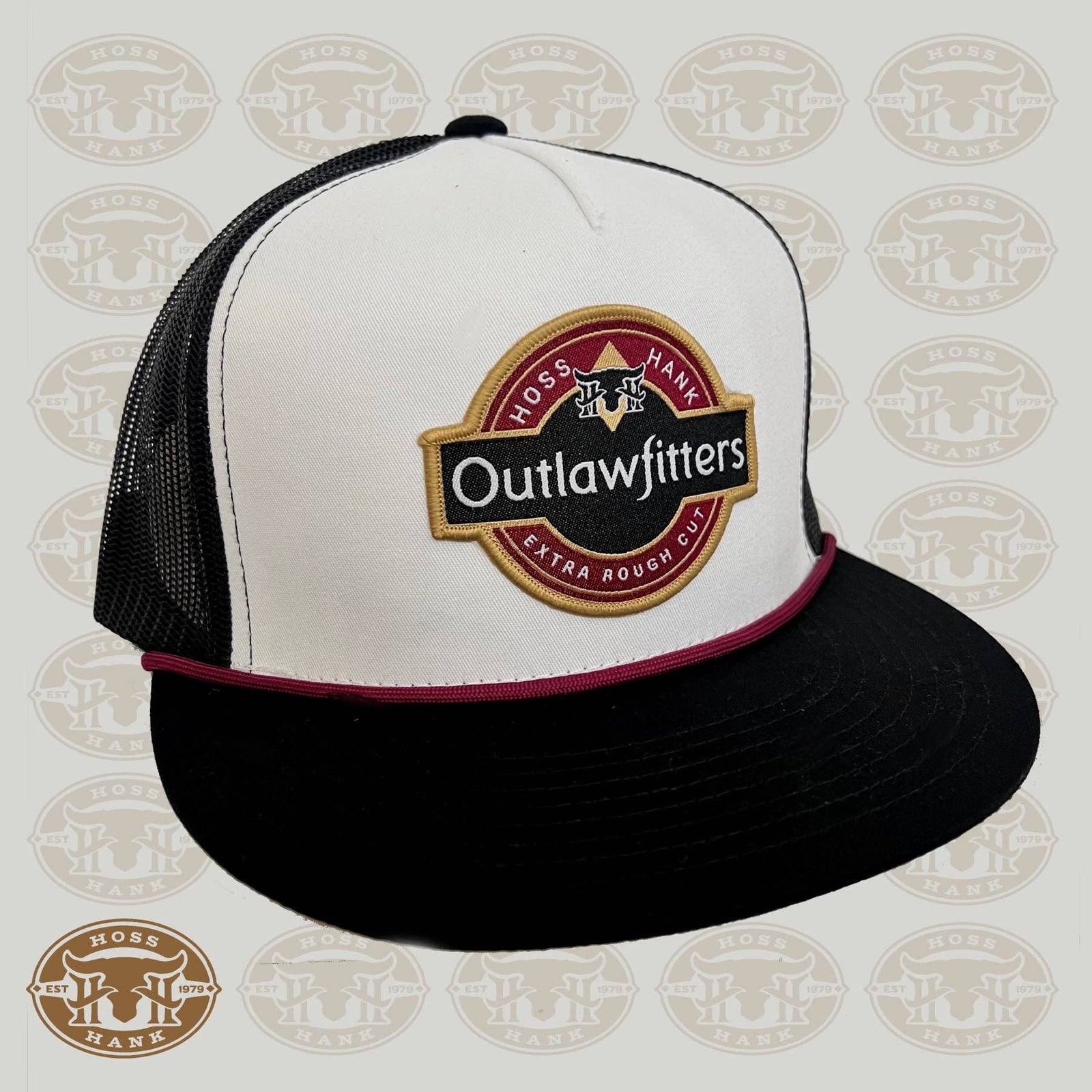 Outlawfitters Spitton Hat - White