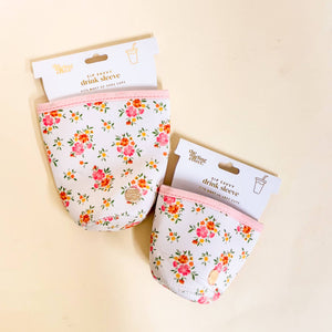 Sip Savvy Drink Sleeve-Endless Daydream Cream Large