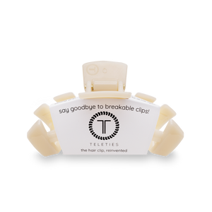 Classic Hair Clip | Small | Almond Beige