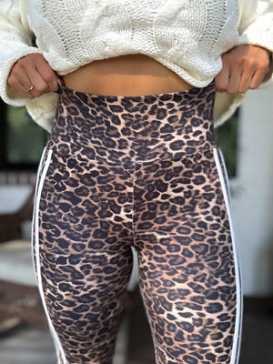 Clarrisa Leopard High Waisted Pants