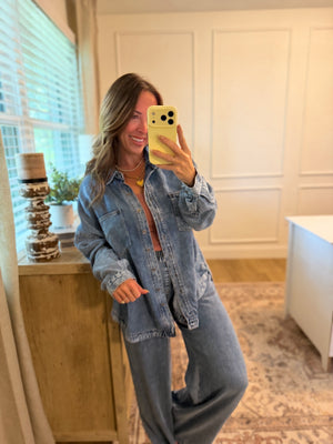 Franklin Washed Chambray Button Down