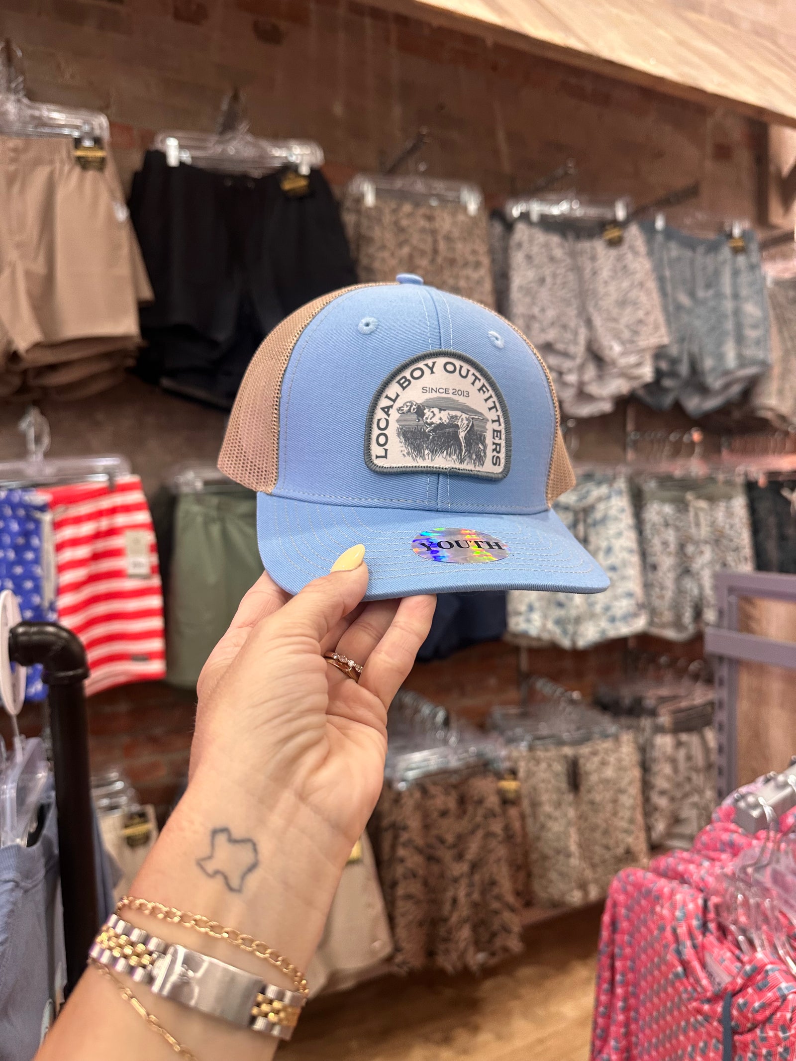 Local Boy Youth Vintage Pointer Trucker Hat