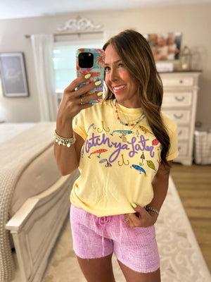 Catch Ya Later Comfort Colors Tee - Butter