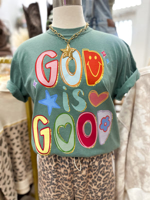 God Is Good Comfort Colors Tee