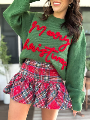 A Bright Merry Christmas Sweater